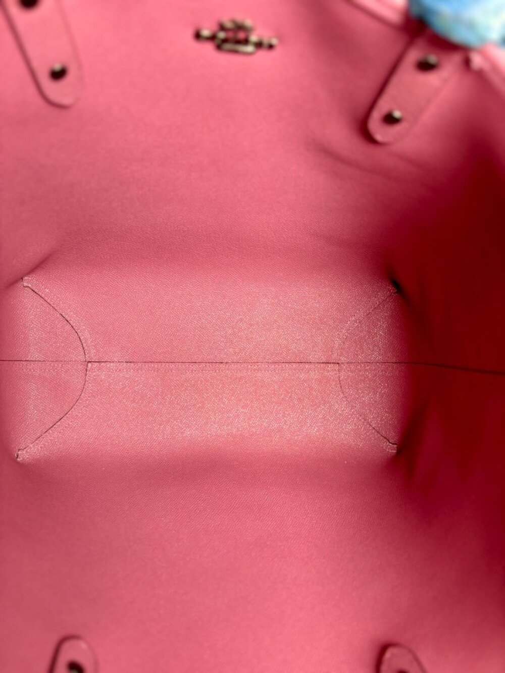 Coach Reversible City Tote with Shark Print, Scarf and Charm - Picture 12 of 12